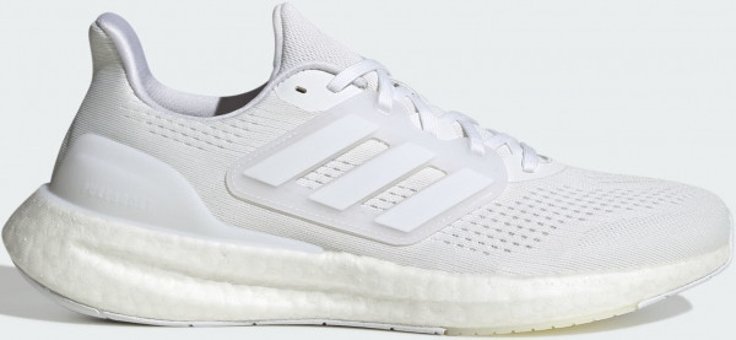 Adidas Pureboost 23 IF2374 Ortopedik Bağcıklı Unisex Koşu Ayakkabısı Beyaz