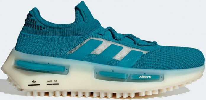 Adidas NMD_S1 HQ4437 Ortopedik Bağcıksız Erkek Günlük Ayakkabı Turkuaz