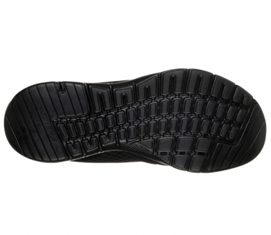 Skechers Flex Appeal 3.0 Go Forward 13069-BBK Ortopedik Bağcıklı Kadın Günlük Ayakkabı Siyah