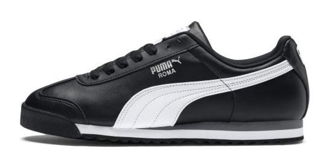 Puma Roma Basic 353572-11 Bağcıklı Erkek Günlük Ayakkabı Siyah