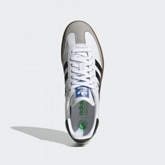 Adidas Samba Vegan FW2427 Bağcıklı Erkek Günlük Ayakkabı Beyaz