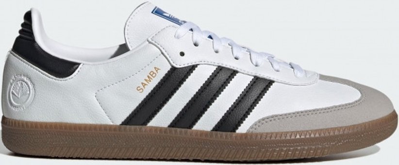 Adidas Samba Vegan FW2427 Bağcıklı Erkek Günlük Ayakkabı Beyaz