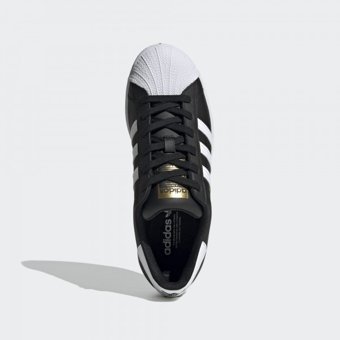 Adidas Superstar FV3286 Bağcıklı Kadın Günlük Ayakkabı Siyah