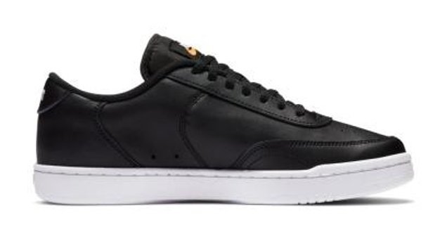 Nike Court Vintage CJ1676-001 Bağcıklı Erkek Günlük Ayakkabı Siyah