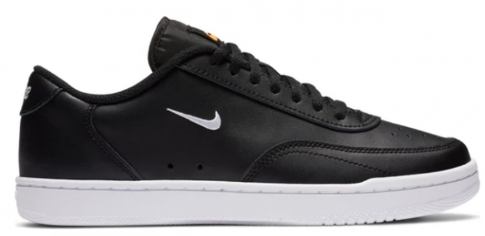 Nike Court Vintage CJ1676-001 Bağcıklı Erkek Günlük Ayakkabı Siyah