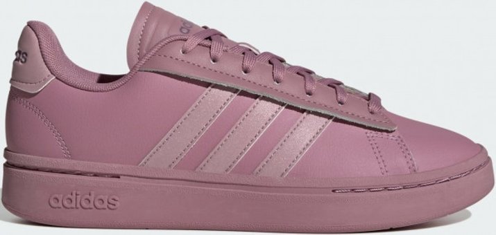 Adidas Grand Court Alpha ID7093 Ortopedik Bağcıklı Kadın Günlük Ayakkabı Lila