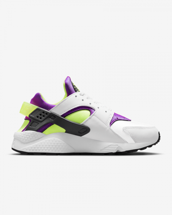 Nike Air Huarache DH4439-101 Ortopedik Bağcıklı Kadın Günlük Ayakkabı Beyaz