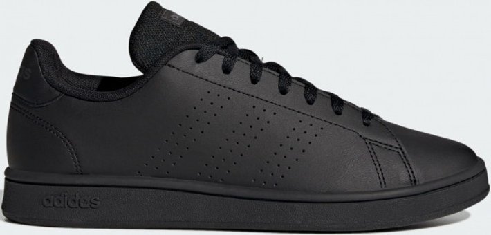 Adidas Advantage Base Court Lifestyle GW9284 Ortopedik Bağcıklı Erkek Günlük Ayakkabı Siyah