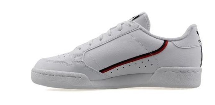 Adidas Continental 80 J F99787 Bağcıklı Kayık Taban Kadın Günlük Ayakkabı Beyaz