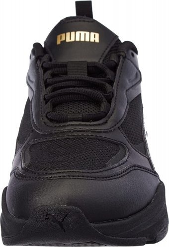 Puma Cassia 384647-02 Ortopedik Bağcıklı Kadın Günlük Ayakkabı Siyah