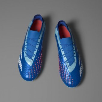 Adidas Predator Accuracy.1 GZ0031 Bağcıklı Çivili Krampon Mavi