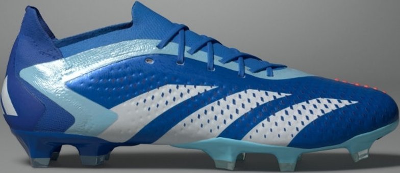 Adidas Predator Accuracy.1 GZ0031 Bağcıklı Çivili Krampon Mavi
