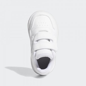 Adidas Hoops GW0442 Cırtlı Erkek Çocuk Günlük Ayakkabı Beyaz