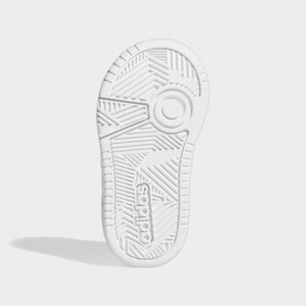 Adidas Hoops GW0442 Cırtlı Erkek Çocuk Günlük Ayakkabı Beyaz