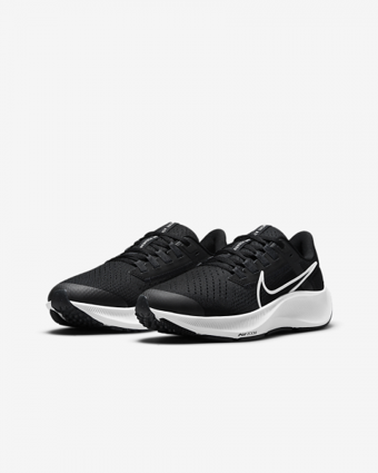 Nike Air Zoom Pegasus 38 CZ4178-002 Bağcıklı Erkek Çocuk Günlük Ayakkabı Siyah