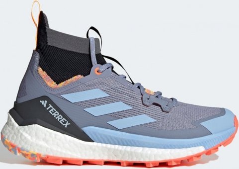 Adidas Terrex Free Hiker 2.0 HQ8398 Ortopedik Bağcıklı Erkek Yürüyüş Ayakkabısı Mavi