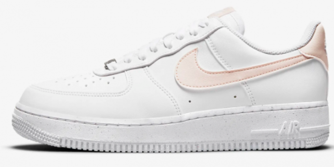 Nike Air Force 1 '07 Next Nature DC9486-100 Ortopedik Bağcıklı Kadın Günlük Ayakkabı Beyaz