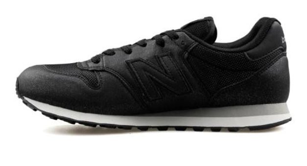 New Balance 500 GW500GBB Bağcıklı Kadın Günlük Ayakkabı Siyah