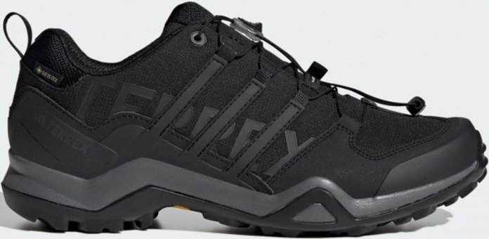 Adidas Terrex Swift R2 Gore-Tex IF7631 Ortopedik Su Geçirmez Kilitli Bağcıklı Unisex Yürüyüş Ayakkabısı Siyah