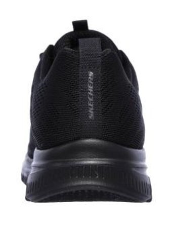 Skechers Graceful Get Connected 12615-BBK Ortopedik Bağcıklı Kadın Antrenman Ayakkabısı Siyah