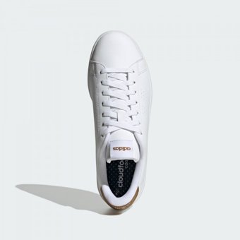 Adidas Advantage IF5340 Ortopedik Bağcıklı Erkek Günlük Ayakkabı Beyaz