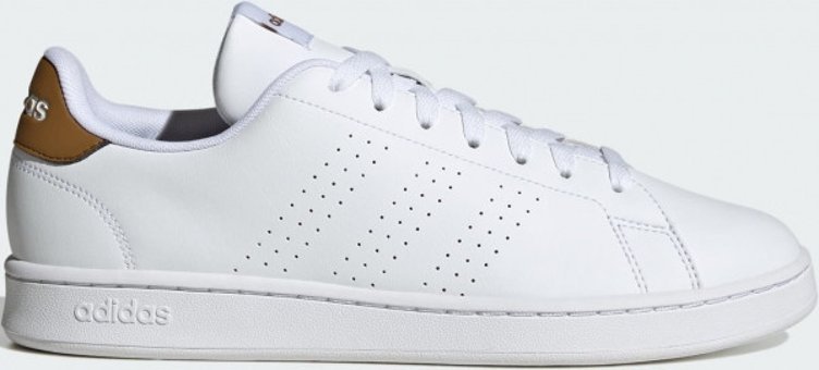 Adidas Advantage IF5340 Ortopedik Bağcıklı Erkek Günlük Ayakkabı Beyaz