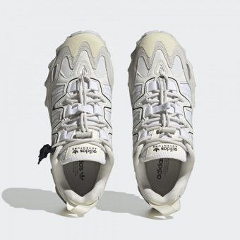 Adidas Hyperturf HQ4511 Ortopedik Kilitli Bağcıklı Kadın Günlük Ayakkabı Bej