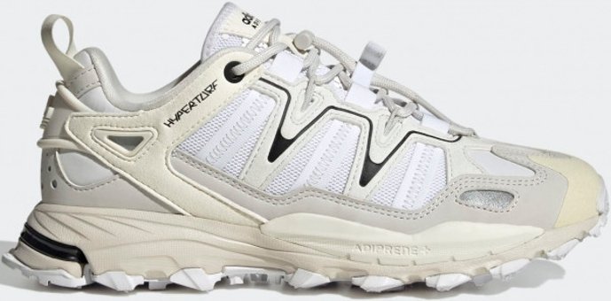 Adidas Hyperturf HQ4511 Ortopedik Kilitli Bağcıklı Kadın Günlük Ayakkabı Bej