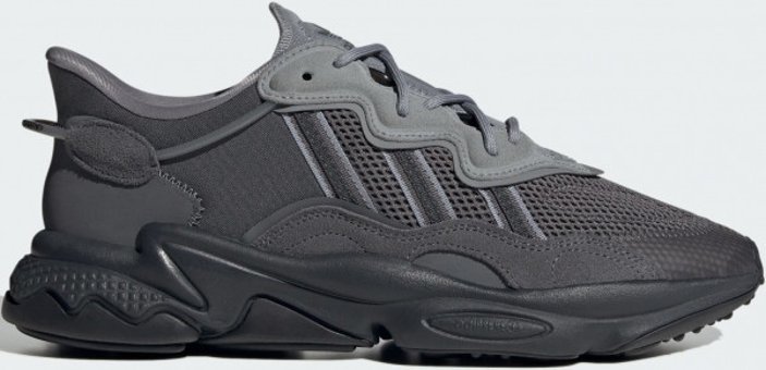 Adidas Ozweego ID9818 Ortopedik Bağcıklı Erkek Günlük Ayakkabı Gri