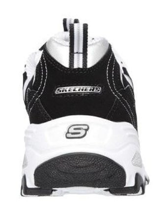 Skechers D'Lites Biggest Fan 11930-BKW Ortopedik Bağcıklı Kadın Günlük Ayakkabı Siyah