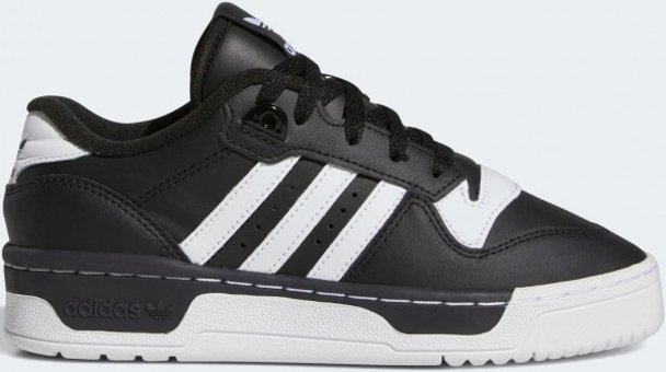 Adidas Rivalry Low IF5245 Ortopedik Bağcıklı Erkek Çocuk Günlük Ayakkabı Siyah