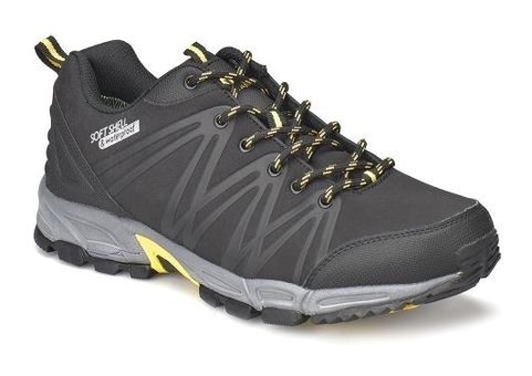 Lumberjack Shell -100263630 Su Geçirmez Bağcıklı Phylon Erkek Outdoor Ayakkabısı Siyah