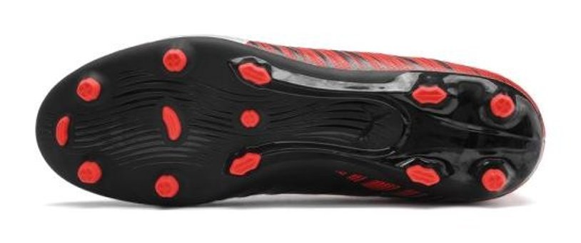 Puma One 5.4 FG/AG 105605-01 Bağcıklı Çivili Krampon Kırmızı
