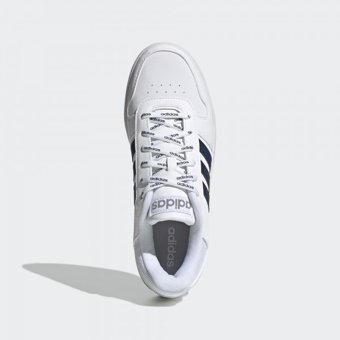 Adidas Hoops 2.0 GZ7969 Ortopedik Bağcıklı Erkek Basketbol Ayakkabısı Beyaz