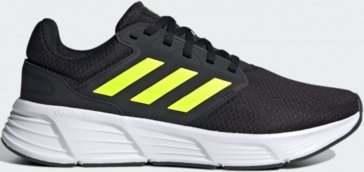 Adidas Galaxy 6 GW4141 Ortopedik Bağcıklı Erkek Koşu Ayakkabısı Siyah