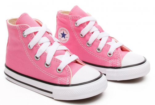 Converse Chuck Taylor All Star 7J234C-650 Bağcıklı Kız Çocuk Günlük Ayakkabı Pembe