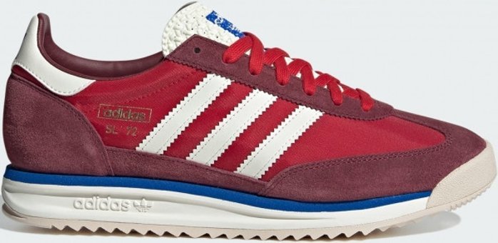 Adidas SL 72 RS JI1280 Ortopedik Bağcıklı Erkek Günlük Ayakkabı Bordo