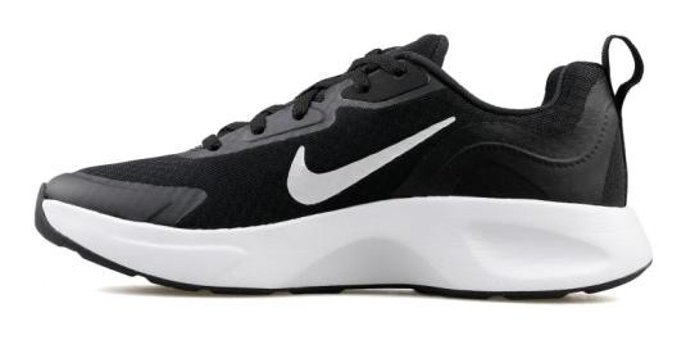 Nike Wearallday CJ1677-001 Bağcıklı Kadın Günlük Ayakkabı Siyah