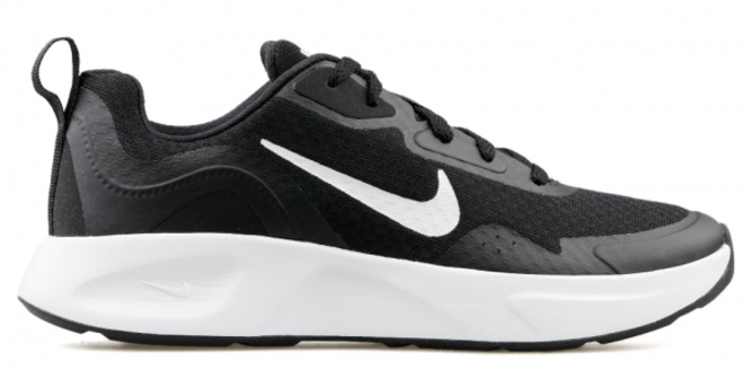 Nike Wearallday CJ1677-001 Bağcıklı Kadın Günlük Ayakkabı Siyah