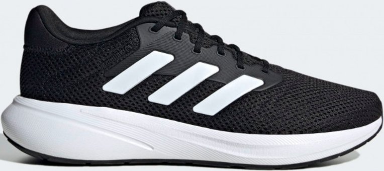 Adidas Response Runner U ID7336 Ortopedik Bağcıklı Unisex Koşu Ayakkabısı Siyah