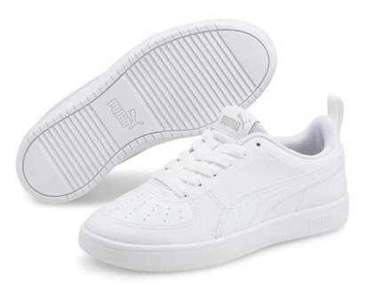 Puma Rickie 387607-01 Bağcıklı Unisex Günlük Ayakkabı Beyaz
