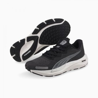 Puma Velocity Nitro 2 376262-01 Ortopedik Bağcıklı Kadın Koşu Ayakkabısı Siyah