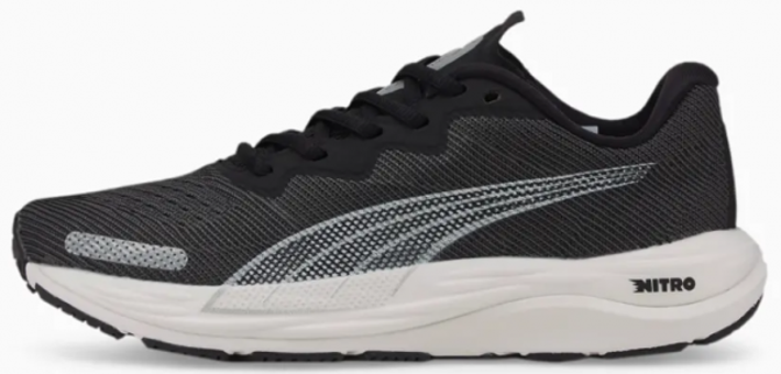 Puma Velocity Nitro 2 376262-01 Ortopedik Bağcıklı Kadın Koşu Ayakkabısı Siyah