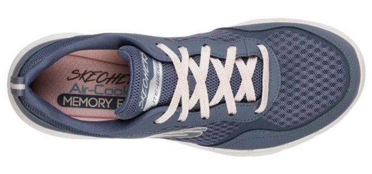 Skechers Flex Appeal 3.0 Go Forward 13069-SLTP Ortopedik Bağcıklı Kadın Günlük Ayakkabı Mor