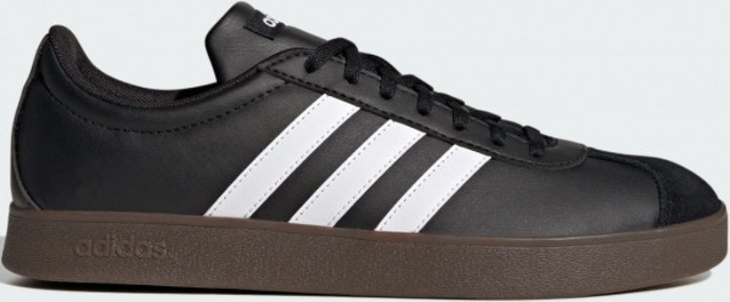 Adidas VL Court Base ID3712 Bağcıklı Erkek Günlük Ayakkabı Siyah