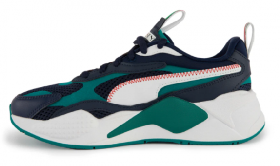 Puma RS-X_ Strike 374838-03 Bağcıklı Erkek Çocuk Günlük Ayakkabı Siyah