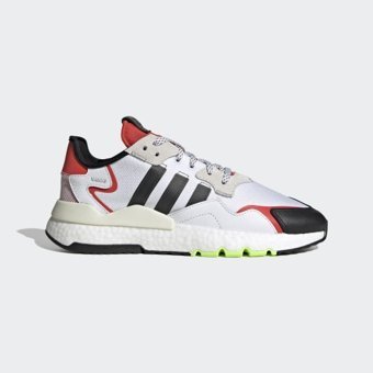 Adidas Nite Jogger EH1293 Ortopedik Bağcıklı Unisex Günlük Ayakkabı Beyaz