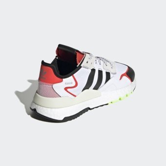 Adidas Nite Jogger EH1293 Ortopedik Bağcıklı Unisex Günlük Ayakkabı Beyaz