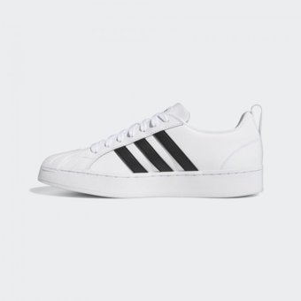 Adidas Streetcheck Cloudfoam Court GW5488 Ortopedik Bağcıklı Erkek Günlük Ayakkabı Beyaz