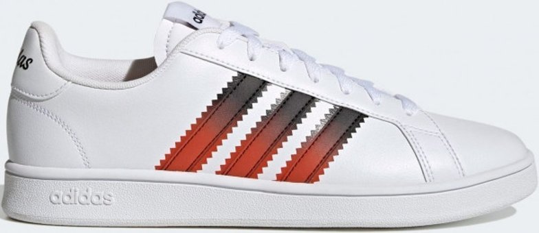Adidas Grand Court Base Beyond GY9630 Bağcıklı Erkek Günlük Ayakkabı Beyaz